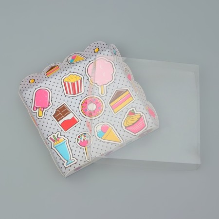 Box for cookies, "sweet tooth", 15 x 15 x 3 cm-2