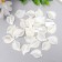 Decor for creativity plastic "Pearl sheet" set of 30 pcs 2.2x1.7 cm