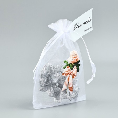 Fatin bag with a thermal monkley "Rose", 11 × 16 cm-1