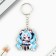 Keychain for keys with the icon "Blue characters", anime