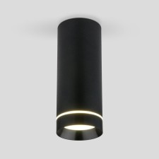 Ceiling accent light (SPOT) Elektrostandard, Topper LED 12 W, 79x79x200 mm, IP20, black matte color