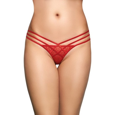 Things with a geometric pattern Softline Collection, red color, s/m