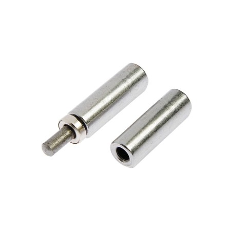 Garage loop, 18x120 mm, for welding, with a bearing, halted-1