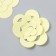 The workpiece of Foamiran "Flower Curly" 10x9.5 cm set 5 pcs. Directly yellow