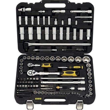Tool set Berger BG135-1214, 135 items, universal