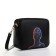 Women's bag over the shoulder Textura, small, black color