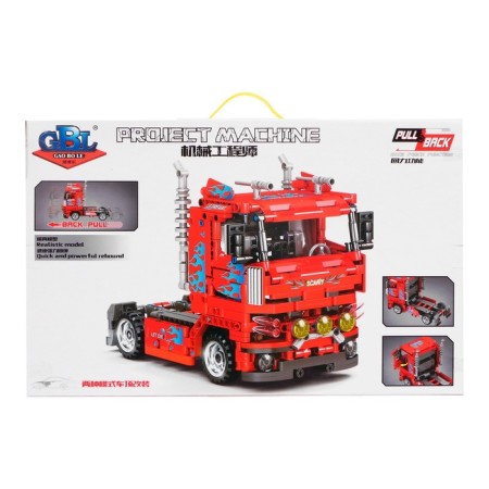 Designer Inertia "Truck", Collectible Model, 616 parts-5