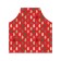 Apron kitchen with a photo print "Scandinavian Christmas trees", adjustable, size OS