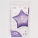 Foil ball 18 "I believe in you", star, with a substrate