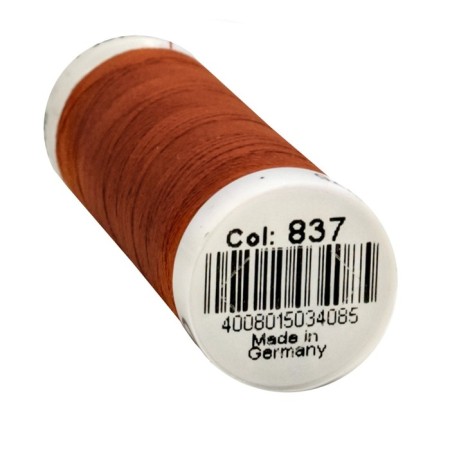 SEW-HALL thread for all materials, 200 m, 748277 (837 Terracot)-1