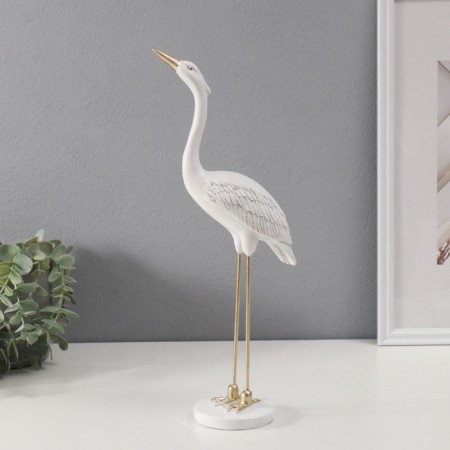 Souvenir Polystone "White Stork" 16.1x6.5x38 cm