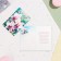 Postcard "On Birthday!" flowers, leaves, 12.5 x 19.4 cm
