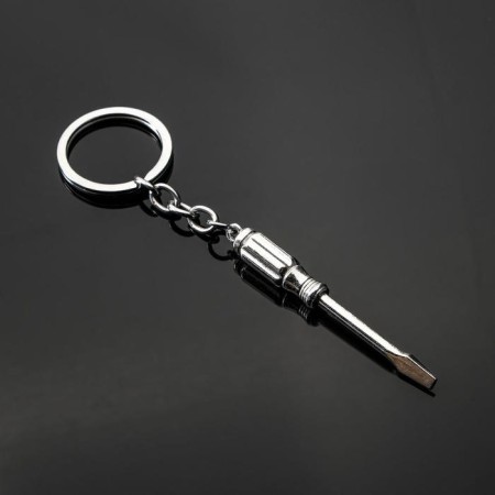 Cartage keychain, screwdriver, mix-1