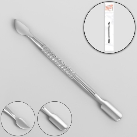 Chaber bilateral, concave blade, hatchet, 9 cm, silver color