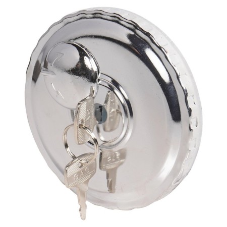 Airline fuel tank cover, 80 mm with keys and protection, universal, semi -turn-1