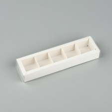 Box for 5 sweets with cells 