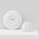 Service porcelain tea shade "Bunny", 12 objects: 6 cups 250 ml, 6 saucer d = 15 cm, white color