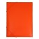 A4, 500 μm elastic band, calligrata "Neon", spine 30 mm, neon, red orange