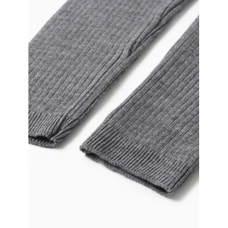 Costume (sweater and trousers) children's minku, color graphite, height 110 cm-8