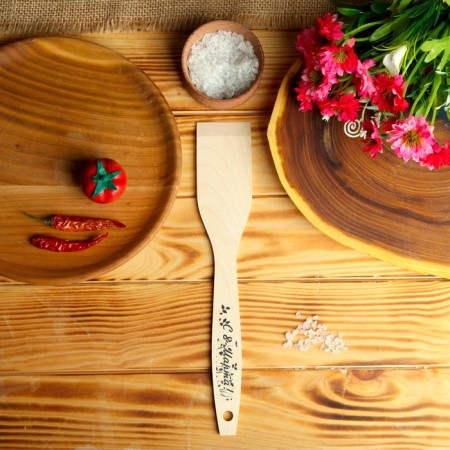 Wooden blade "since March 8"-1