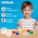 Developing set of “pipettes and stencils”, according to the Montessori methodology