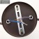 Chandelier 2176/3 E27 40W coffee-gold 50x26x22 cm Bayerlux
