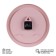 Watch Wall Interior "Classics", silent, D-30 cm, pink