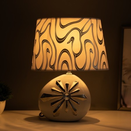 Highway lamp "Zara" E14 40W white silver 25.5x18x35cm-1