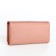 Women's wallet on magnets, pink color