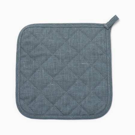 Set of kitchen. Ethel Eco Turquoise: mittens 15x28cm, 6x19cm sever-4
