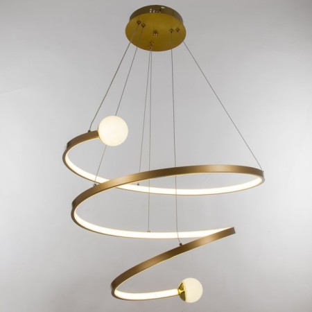 Bayerlux chandelier with DNO "Primaver" LED 140W 3000-6000K gold 60x60x50 cm-1