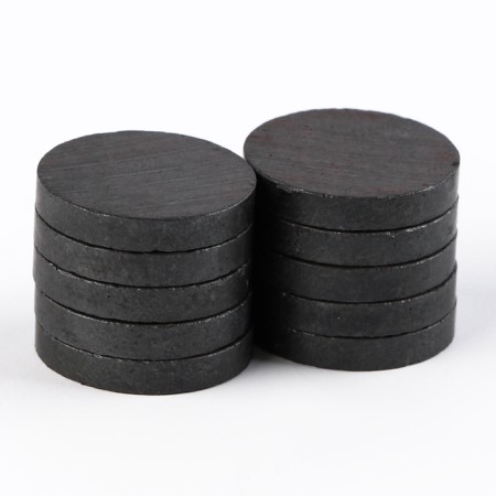 Magnet "Circle" set 10 pcs., Size 1 pc. - 1.8 × 1.8 × 0.3 cm-2