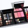Professional set for makeup (shadows for the eyelids and eyebrows, shine, corrector, blush)