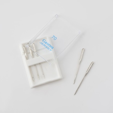 Needles for household sewing machines, for knitwear, No. 70/10, 5 pcs, NT-1