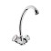 Kitchen mixer Zein ZC2020, Crane Box Brass 1/2 ", without eyeliner, chrome