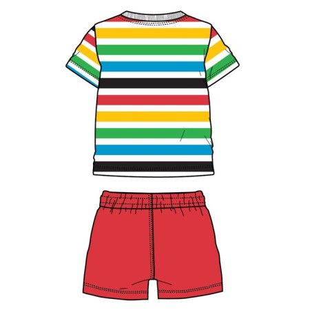 Set for a boy PlayTode: T -shirt and shorts, height 80 cm-7
