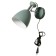 Sconces with a switch on the wire "Claudia" E27 40W green 28x15x20cm