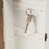 Keywood tree 6 hooks "Branch in a vase" 7.5x17x23.5 cm