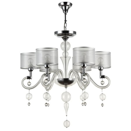 Chandelier Maytoni Mod603-06-N, 6HE14, 40W, 71x71x118.2 cm, chromium color-2