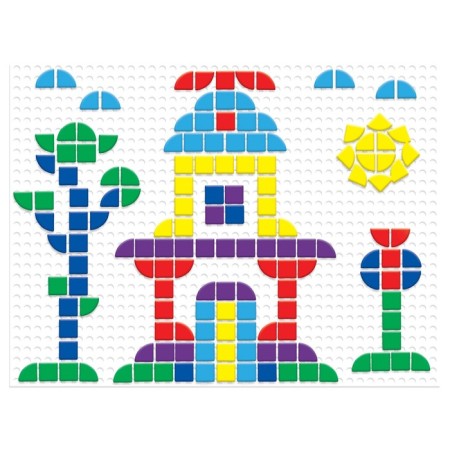 Mosaic "Tower", curly, 180 elements-2