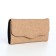Women's wallet on magnet, beige color
