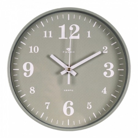 Watch Wall Interior "Classics", silent, D-9.5cm, olive body