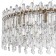 Suspended chandelier Stilform Legacy 12xe14 40w, size 80x80x60-100 cm, bronze color