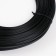 Artificial rattan 8 mm 100 m wave (black)