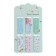 A set of magnetic bookmark for books Calligrata 6 pieces, "Flowers", mix