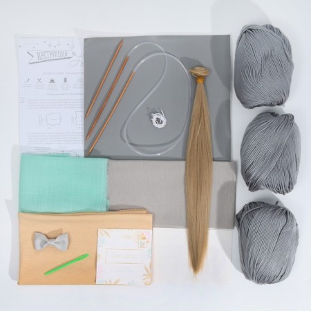Sewing kit. Interior doll "Lika", 30 cm-2