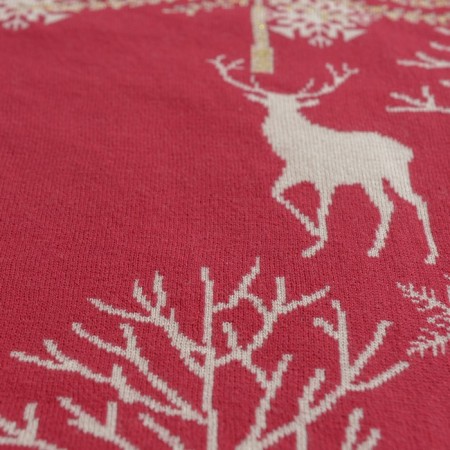 Плед с новогодним рисунком winter fairytale из коллекции new year essential, 130х180 см-4