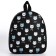 Baby backpack for girls made of artificial leather "Cat" 27x23x10 cm
