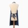 Apron Ethel with pockets Blue color, 75*68 cm p/e 50%, HL 50%