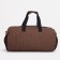 Sports bag with lightning, 3 outer pockets, long belt, black/brown color